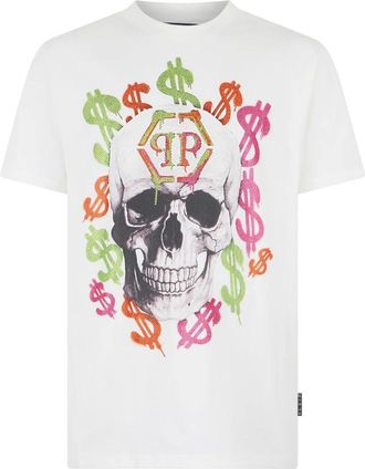 Philipp Plein Uomo, Top, Bianco, 3Xl, new