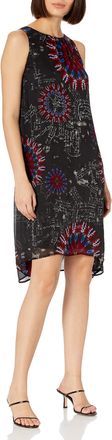 Desigual Womens Vest_Sicilia Casual Dress, Black, S