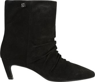Dante6 Estime Enkellaarsjes - Dames - Schoenen - Zwart - Maat: 37 EU Leer