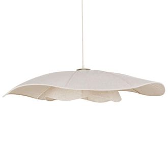 Maisons du monde L&aacute;mpara de techo de lino