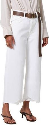 Citizens Of Humanity Ayla Raw Hem Crop Wide Leg Jeans in Harlow at Nordstrom Rack, Size 32