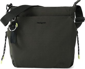 Hedgren Makoto Crossbody Cross Body Womens Handbags Slate Forest, Polyester