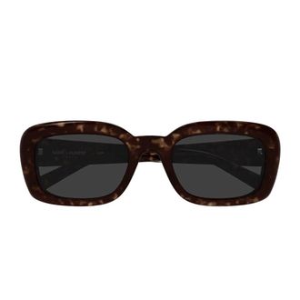 Saint Laurent Sunglasses Sl M130 006 Brown/Grey Women