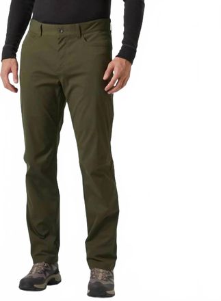 Helly Hansen Holmen 5 Pocket Pant In Utility Green