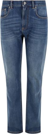 Versace Denim Mid Rise Jeans