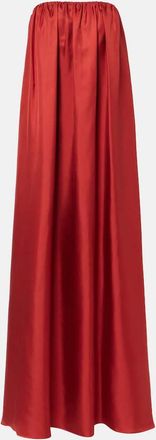 Max Mara Abito lungo Edda in seta