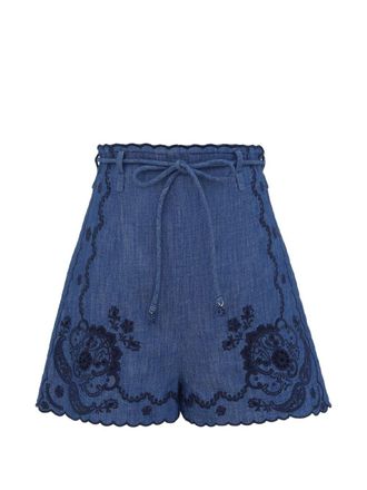 Zimmermann Pantaloncini di jeans Zimmermann Aster
