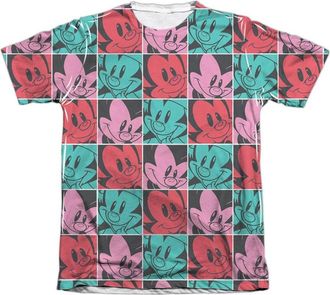 Gildan Animaniacs Squares Adult Poly/Cotton Short Sleeve Tee / T-Shirt
