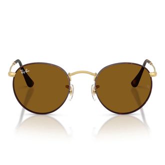 Ray-Ban Sunglasses Rb3447 927533 Round Metal Brown/Brown Unisex