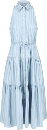 Lauren Ralph Lauren Abito Maxi Chemisier Balze