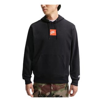Nike Sportswear Club French Terry Hoodie Black White IM5540-010