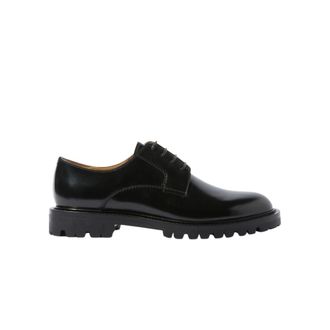 Scarosso Wooster III Derby Schoenen - Heren - Veterschoenen - Zwart - 44 EU - Leer - Schoenen