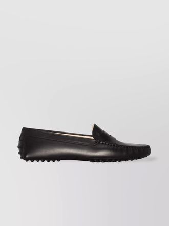 Tod's leather driving loafers