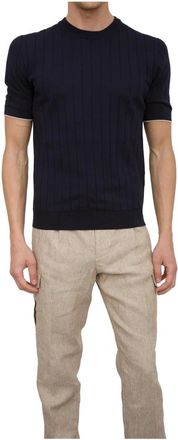 PESERICO Hombre, Jerseys, Azul, Talla: M