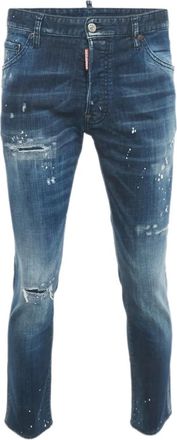 Dsquared2 Jeans con effetto vissuto - Blu