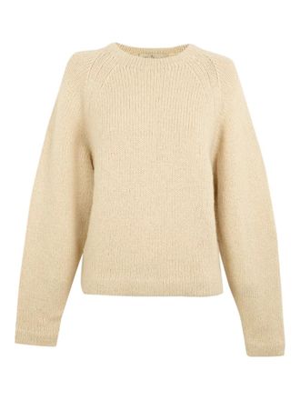 Cortana Lina raglan-sleeve sweater - Beige
