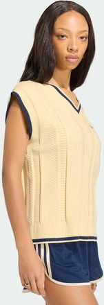 adidas Originals Canotta in maglia a trecce indaco notte-Blu