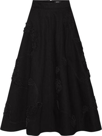 Rotate Midi Skirts - Dames - Midirokken - Zwart - XL - Rokken