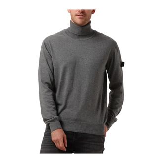 Peuterey Heren, Truien, Grijs, Maat: S