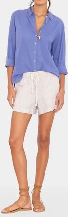 Xirena Gabby Pull On Shorts In Tangerine Sky