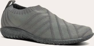 Naot Womens Okahu Slip On Shoes - Medium In Slate Gray Knit
