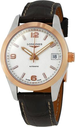 Longines Conquest Classic Automatic White Dial Ladies Watch L23855763
