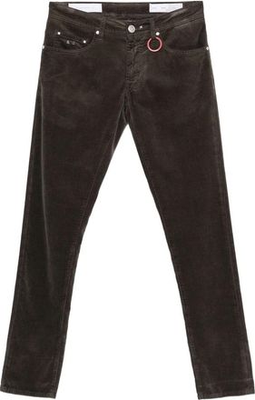 Sartoria Tramarossa Ring-detail Corduroy Trousers