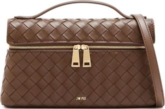 JW PEI woven-detail cross body bag - Brown