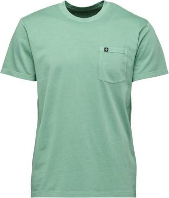 Black Diamond Diamond Patch S/S Pocket Tee T-Shirt f&uuml;r Herren | t&uuml;rkis