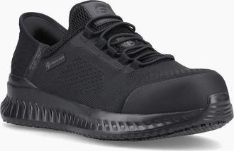 Skechers Mens Tilido Fletchit CT Mens Trainers - Black - Size: 12