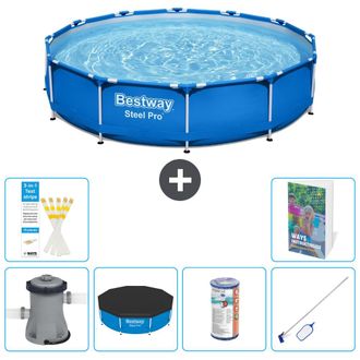 Bestway Piscina Bestway Steel Pro Redonda - 305x76 Cm - 7-piezas S304
