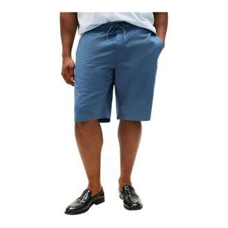 Tommy Hilfiger Heren, Korte broeken, Blauw, Maat: W46 Katoen