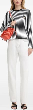 Karl Lagerfeld Jeans con logo - Bianco