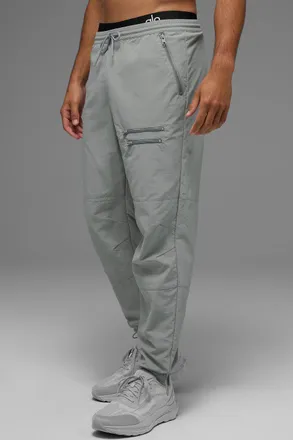 Alo | Takeaway Track Pants in Lunar Grey, Size: Small