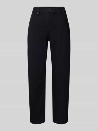 M.A.C Barrel Fit Jeans mit Eingrifftaschen Modell Danni in Black, Gr&ouml;&szlig;e 38