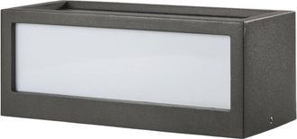 Lucande Lucande L&aacute;mpara De Pared Exterior tame En Negro Aluminio