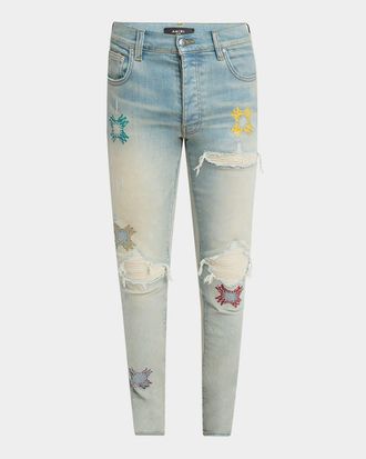 Amiri Mens MX1 MA Quad Cutout Jeans