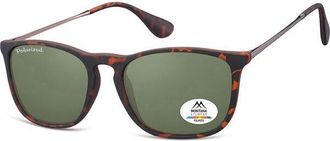 Montana Eyewear MP34 Polarized MP34B Mens Sunglasses Tortoiseshell Size 54