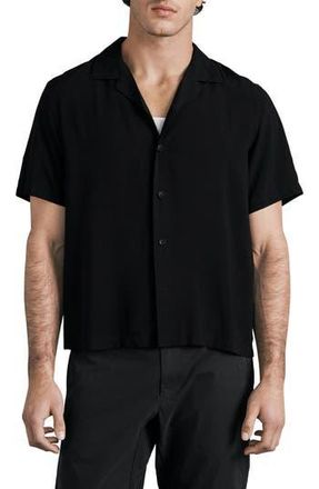 Rag & Bone Avery Button-Up Shirt in Blk at Nordstrom Rack, Size X-Small