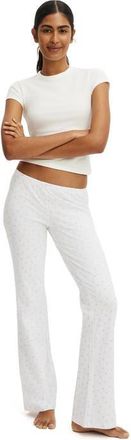 Cotton On Womens Dreamy Soft Flare Pant in Maya Ditsy Multi at Nordstrom, Size Xx-Small