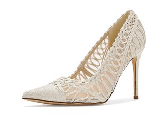 Nine West Frista Womens Shoes Cream : 6.5 M, Textile