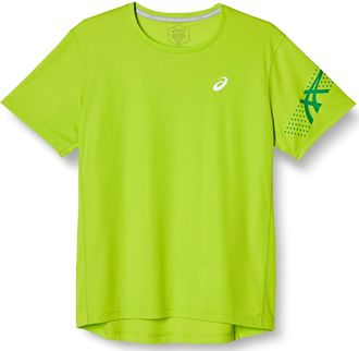Asics Icon Short Sleeve Shirt Lime 2011C836-302