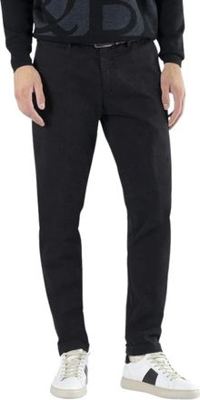 Harmont & Blaine Chino - Heren - Chinos - Zwart - L - Katoen - Broeken