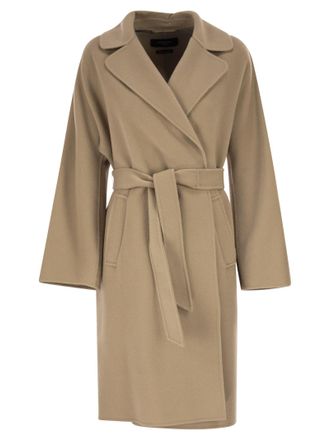 Max Mara Weekend Maxmara Wkdcivada Double Wool Blend Dressing Gown Coat