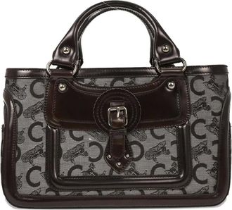 Celine 1990s-2000s C-macadam boogie handbag - Brown