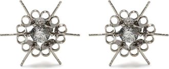 D'Heygere Orecchini a bottone - Argento