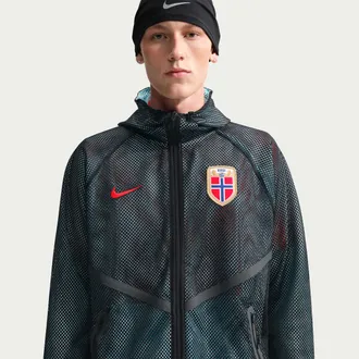 Nike Norway Nike Mens Dri-FIT Soccer Anthem Jacket in Black | IH1771-010