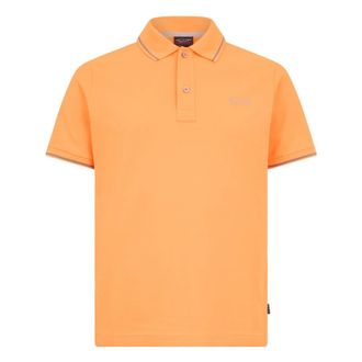 Paul & Shark Paul & Shark, Polo Shirts, male, Orange, Size: 5XL Short sleeve polo