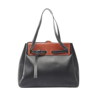 Loewe Pre-owned Tote Bags, female, Black, Size: ONE SIZE Pre-owned Tote Bag