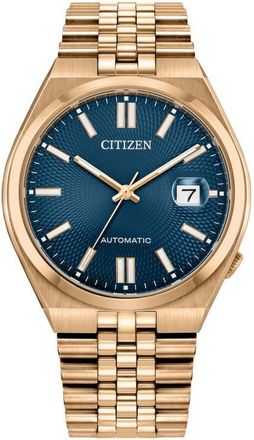 Citizen TSUYOSA 60 Rose Gold Tone Automatic Bracelet Watch, 40mm in Rose Gold-Tone at Nordstrom
